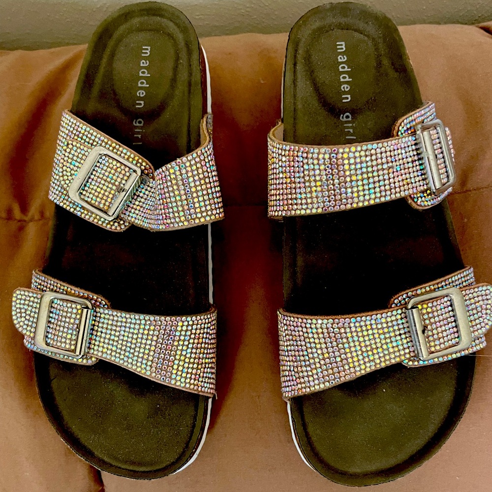 Madden Girl sparkly sandals